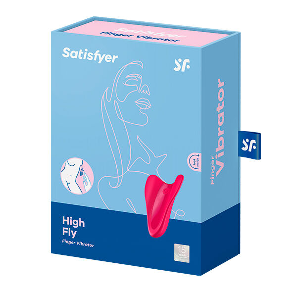SATISFYER - HIGH FLY VIBRADOR DEDAL FUCHSIA - Imagen 6