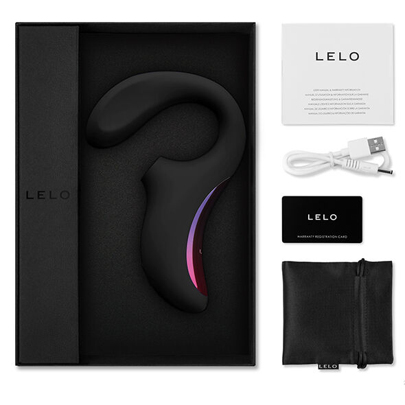 LELO - MASSEUR DE STIMULATION DOUBLE ASPIRATION ENIGMA NOIR – Image 5