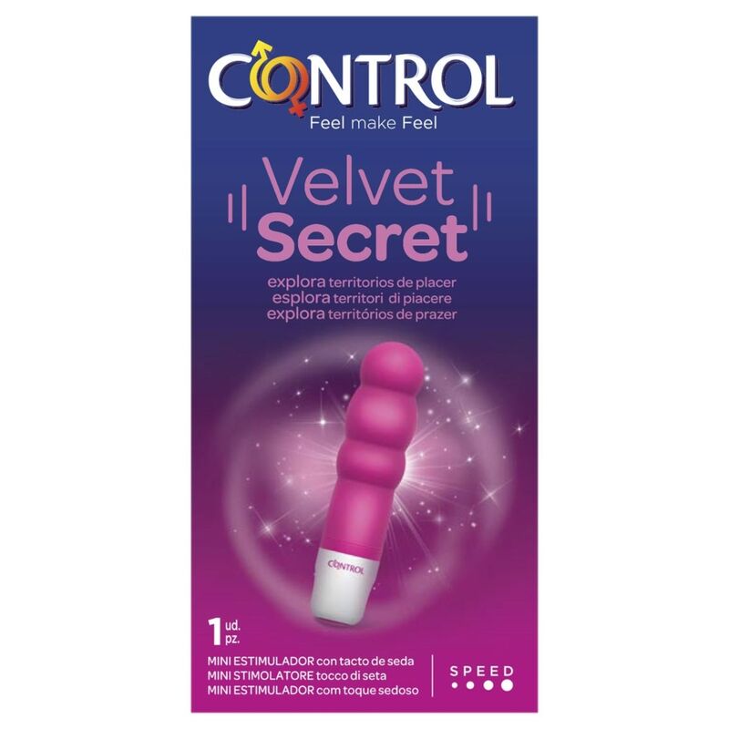 CONTROL - MINI STIMULATEUR SECRET VELOURS – Image 2
