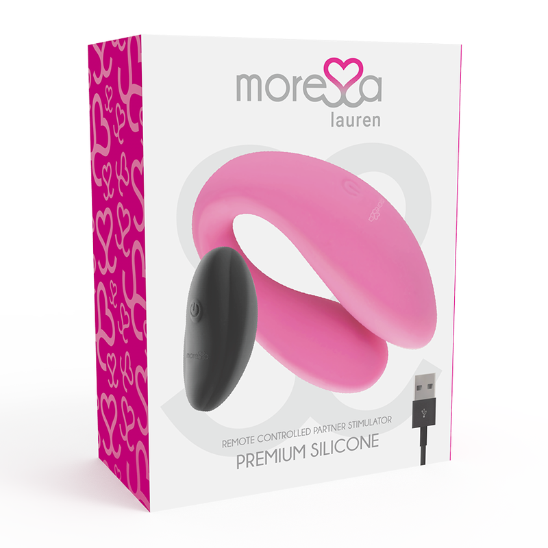 MORESSA - STIMULATEUR TÉLÉCOMMANDE LAUREN POUR COUPLES – Image 3