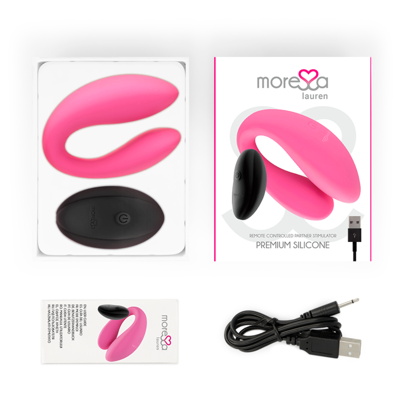 MORESSA - STIMULATEUR TÉLÉCOMMANDE LAUREN POUR COUPLES – Image 6