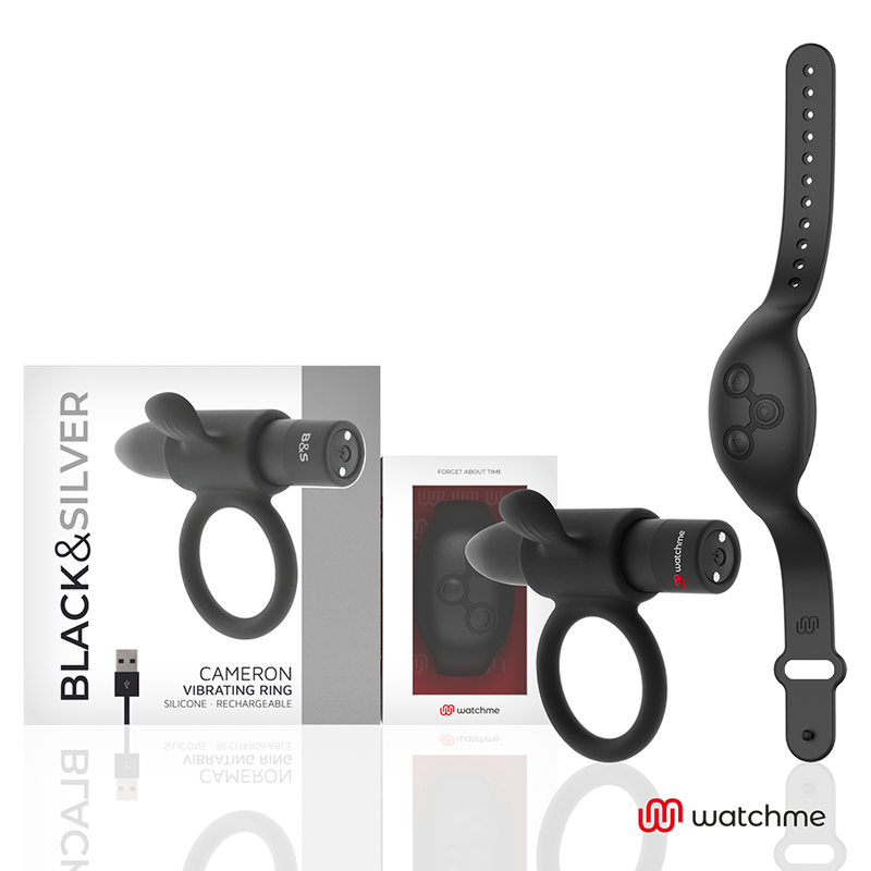 BLACK&SILVER - COCKRING À TÉLÉCOMMANDE CAMERON WATCHME – Image 7