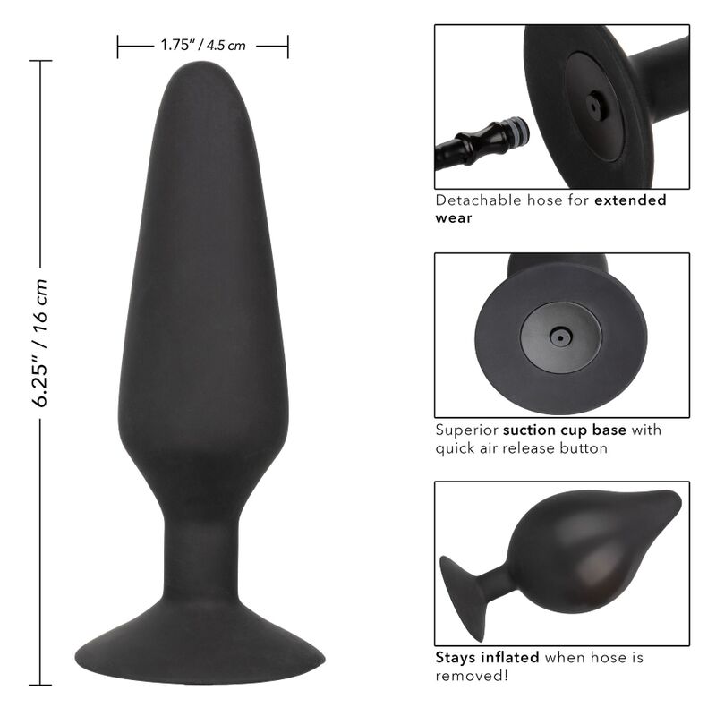 CALEXOTICS - XL SILICONE INFLATABLE PLUG - Imagen 5