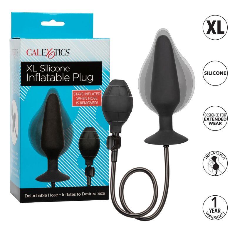 CALEXOTICS - XL SILICONE INFLATABLE PLUG - Imagen 4