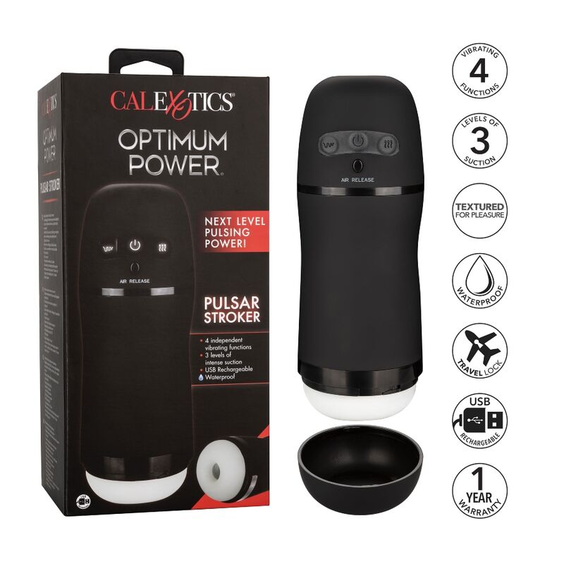 CALEXOTICS - VIBRIERENDER SAUGMASTURBATOR MIT OPTIMALER LEISTUNG – Bild 3