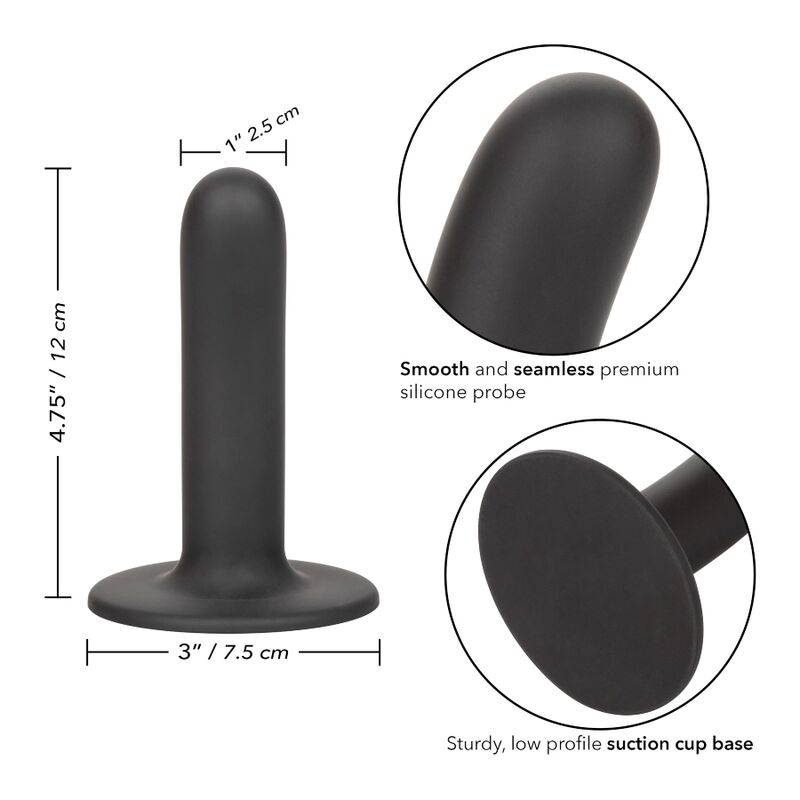 CALEXOTICS - BOUNDLESS DILDO 12 CM GURT KOMPATIBEL GLATT – Bild 4