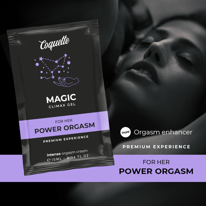 COQUETTE CHIC DESIRE - POCKET MAGIC CLIMAX GEL FÜR IHREN ORGASMUS VERBESSERENDES GEL 10 ML – Bild 2