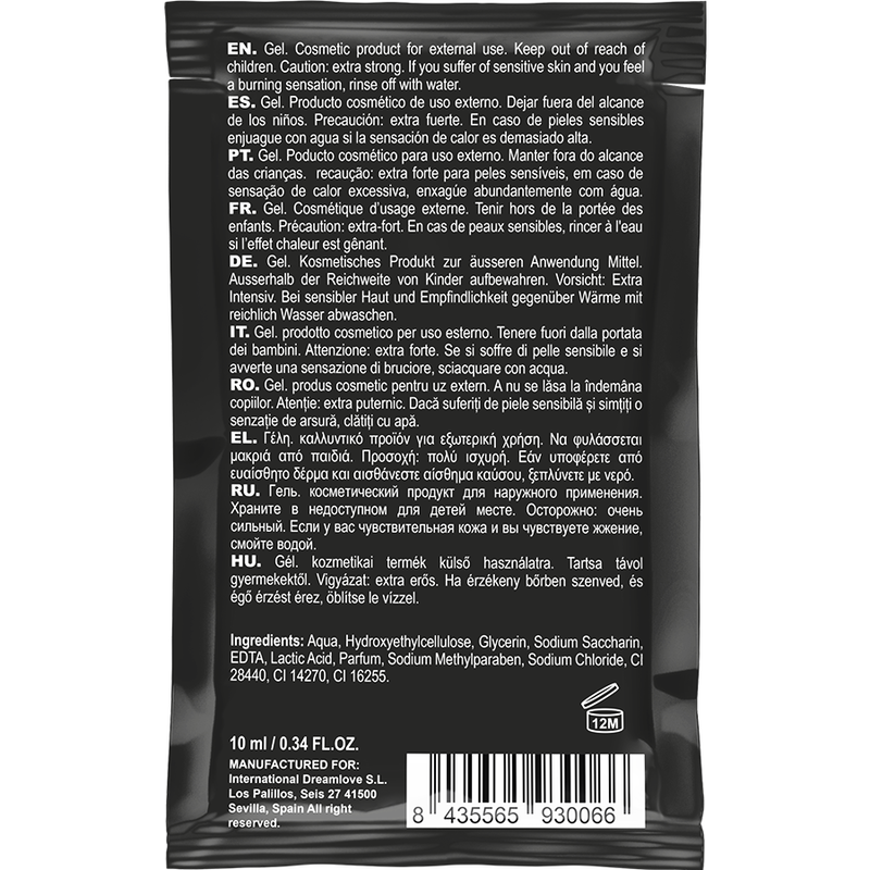 COQUETTE CHIC DESIRE - POCKET MAGIC CLIMAX GEL FÜR IHREN ORGASMUS VERBESSERENDES GEL 10 ML – Bild 3