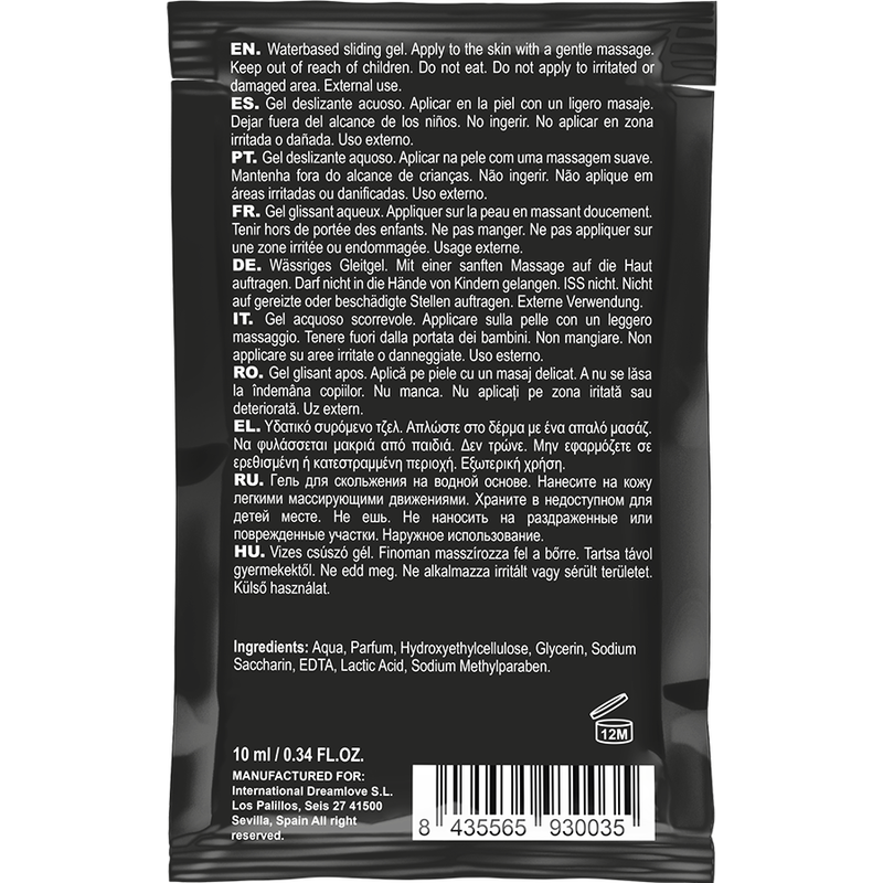 COQUETTE CHIC DESIRE - KUSSBARES SCHMIERMITTEL AUF ERDBEERWASSERBASIS TASCHE 10 ML – Bild 2