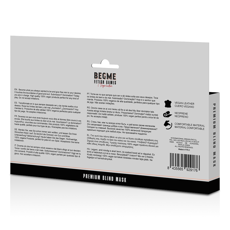 BEGME - BLACK EDITION PREMIUM BLINDMASKE – Bild 7