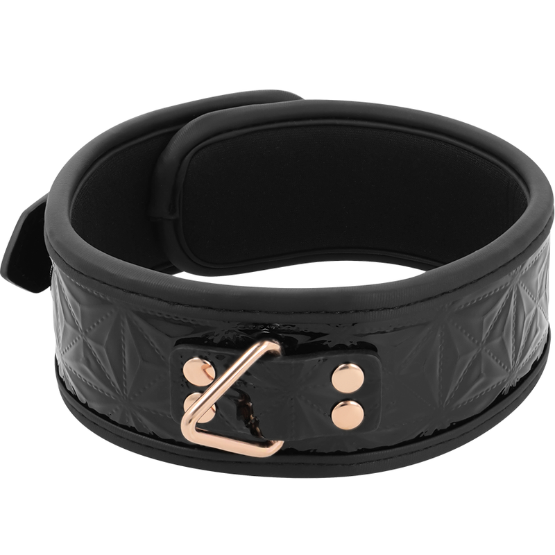 BEGME - BLACK EDITION PREMIUM VEGANER LEDERHALSBAND – Bild 3