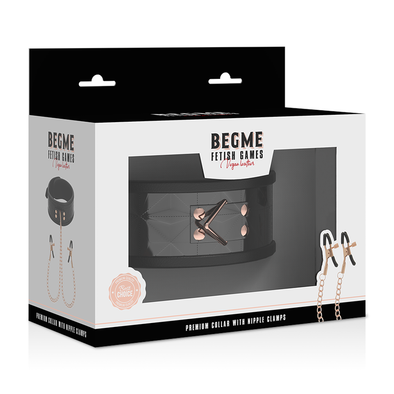 BEGME - BLACK EDITION COLLIER BEGME BLACK EDITION AVEC PINCES À MÉTONS – Image 3