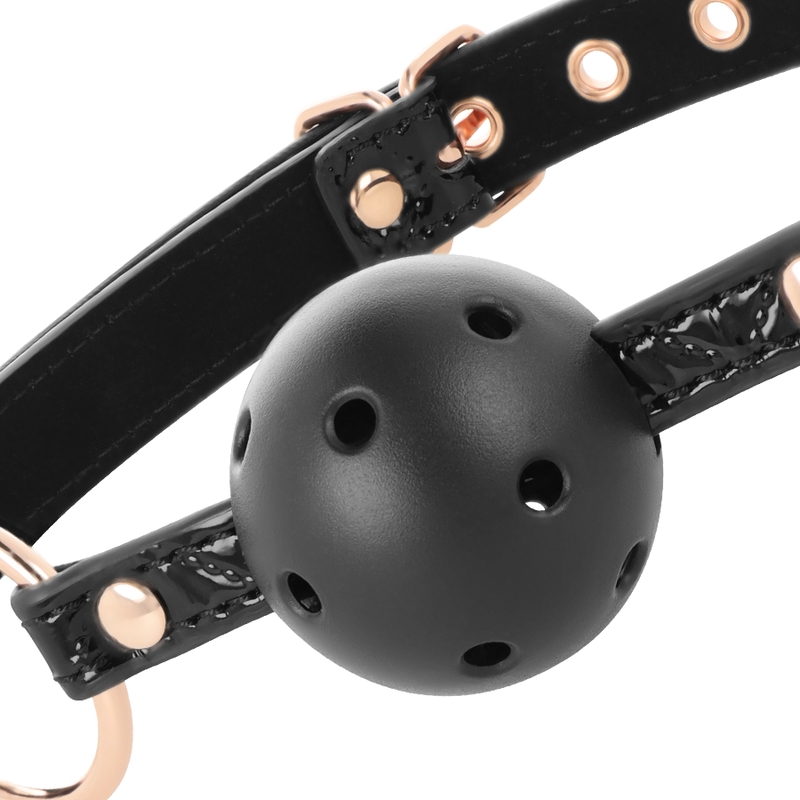 BEGME - BLACK EDITION BOLA GAG VEGAN COURO - Image 6