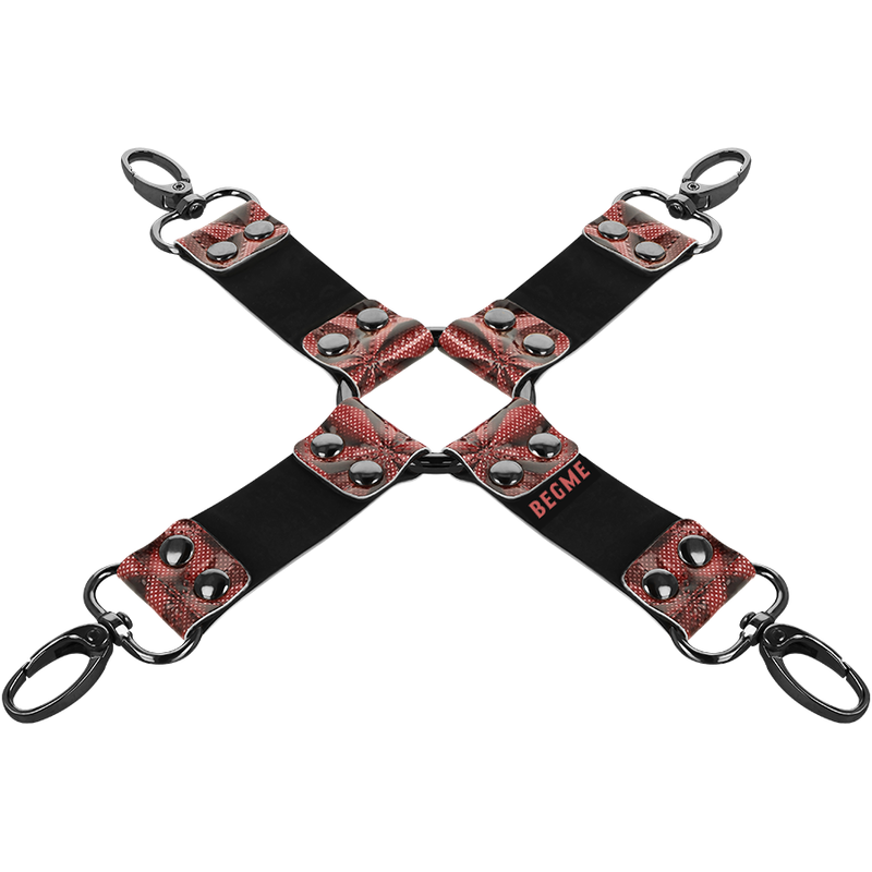BEGME - CRAVATE DE PORC EN CUIR VÉGAN PREMIUM ÉDITION ROUGE – Image 4