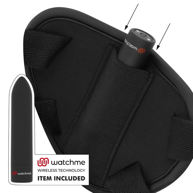 FETISH SUBMISSIVE CYBER STRAP - ARNÊS COM DILDO E BALA CONTROLE REMOTO TECNOLOGIA WATCHME L - Image 14