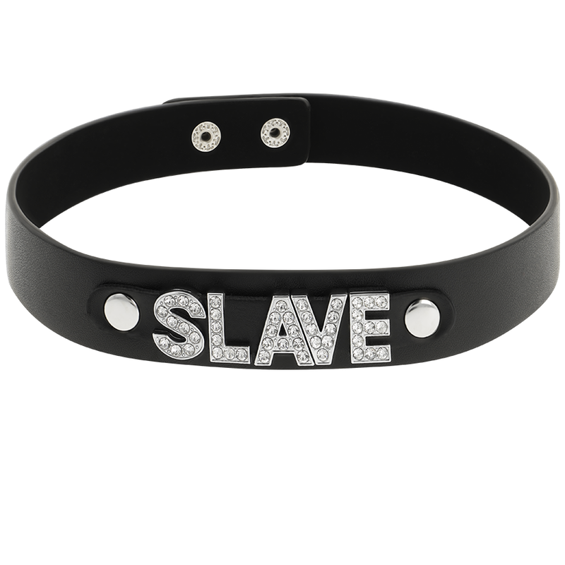 COQUETTE CHIC DESIRE - SKLAVEN-HALSBAND AUS VEGANEM LEDER – Bild 4