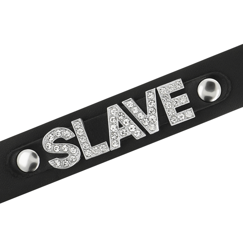 COQUETTE CHIC DESIRE - SKLAVEN-HALSBAND AUS VEGANEM LEDER – Bild 5