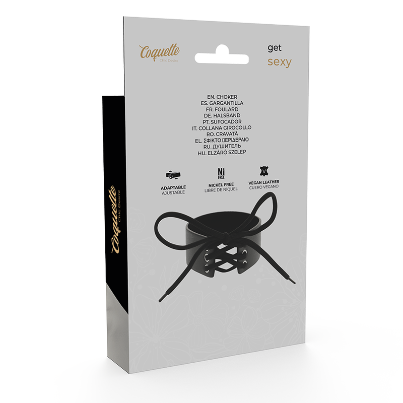 COQUETTE CHIC DESIRE - GARGANTILHA DE COURO VEGANO - Image 2