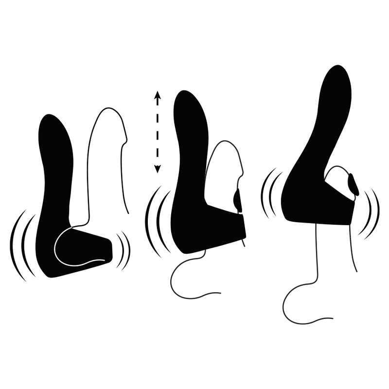 JAMYJOB - PULSAR MASTURBADOR VIBRADOR AJUSTABLE CON GOLPETEO EN GLANDE - Imagen 3