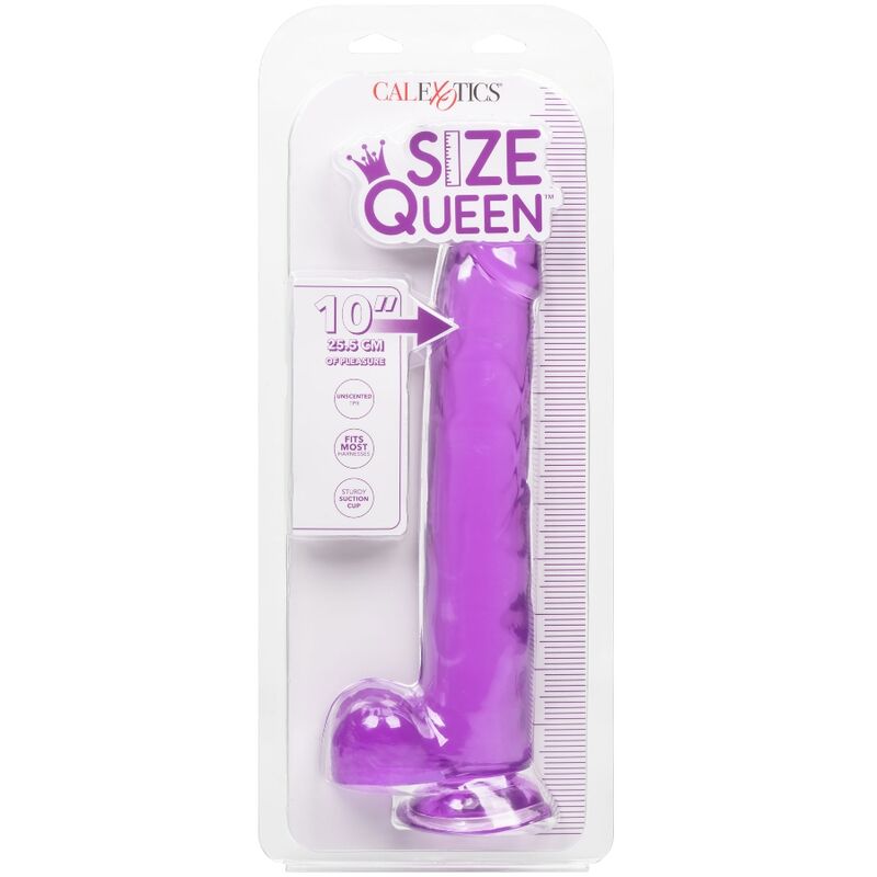 CALEXOTICS - SIZE QUEEN DILDO PURPLE 25.5 CM - Image 6