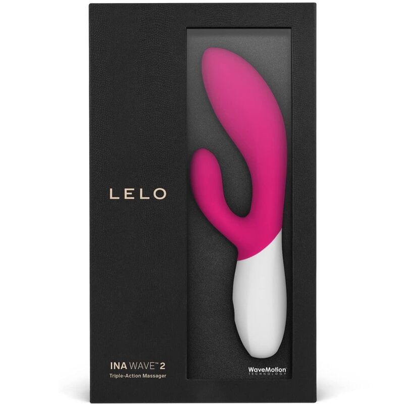 LELO - INA WAVE 2 VBRADOR LUJO MOVIMIENTO ESPECIAL FUCSIA - Imagen 3