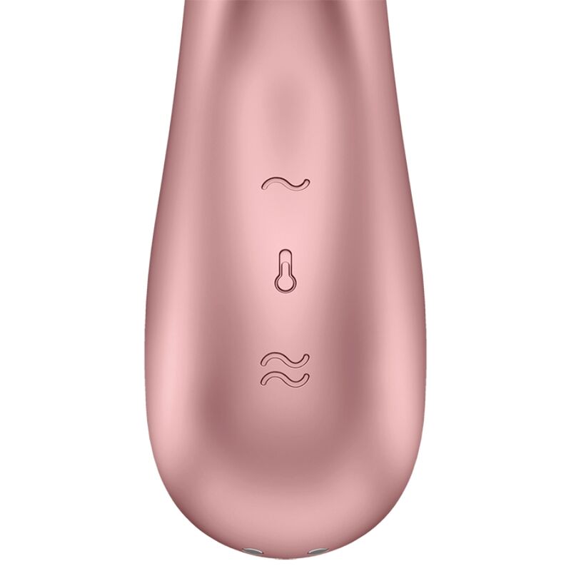 SATISFYER - VIBRATEUR HOT LOVER ROSE & BEIGE – Image 5