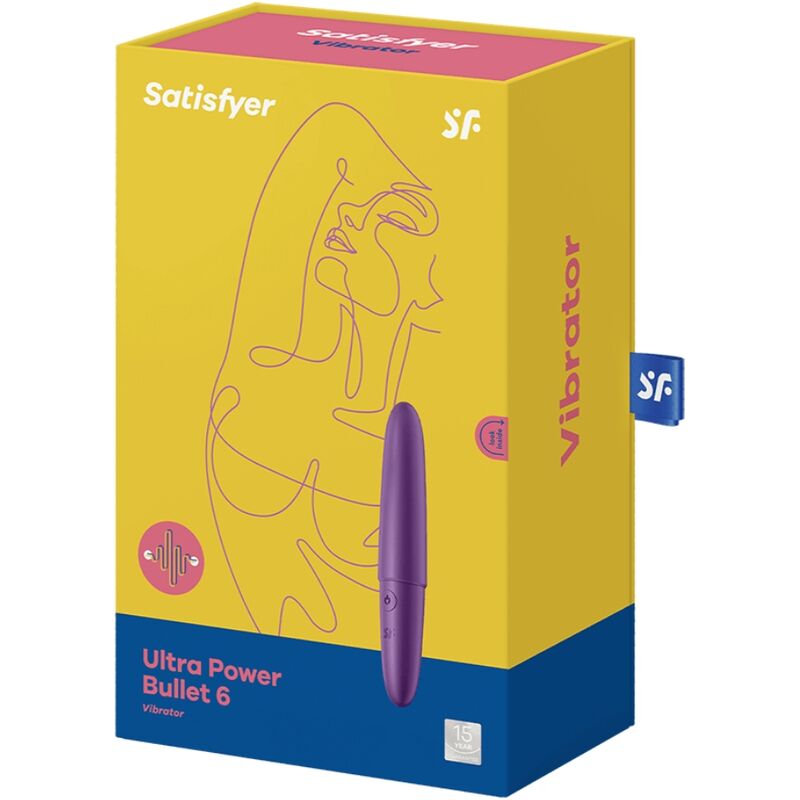 SATISFYER - ULTRA POWER BULLET 6 VIOLET – Image 2