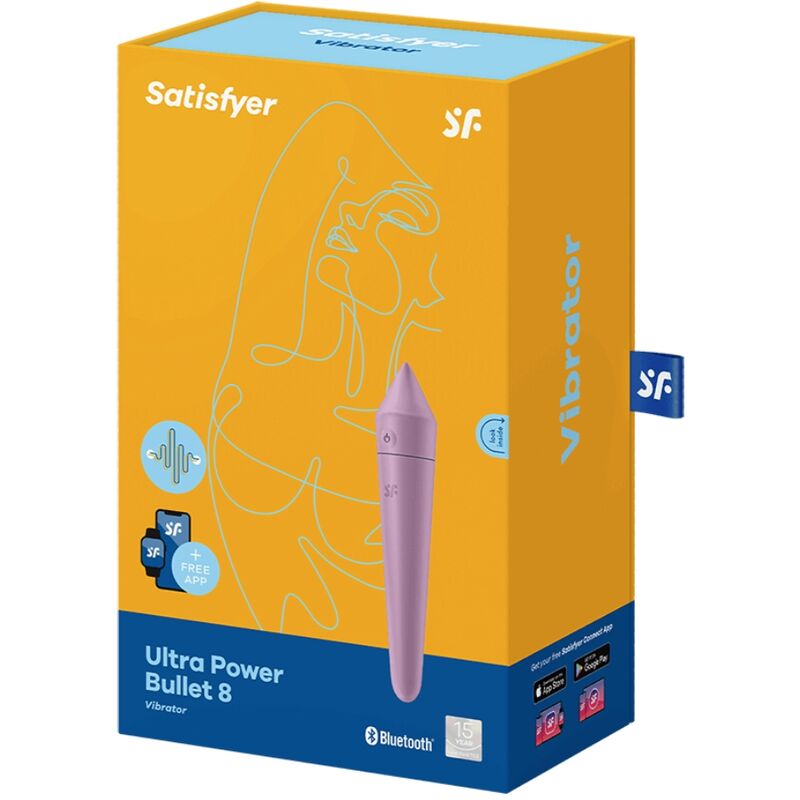 SATISFYER - ULTRA POWER BULLET 8 LILAS – Image 2