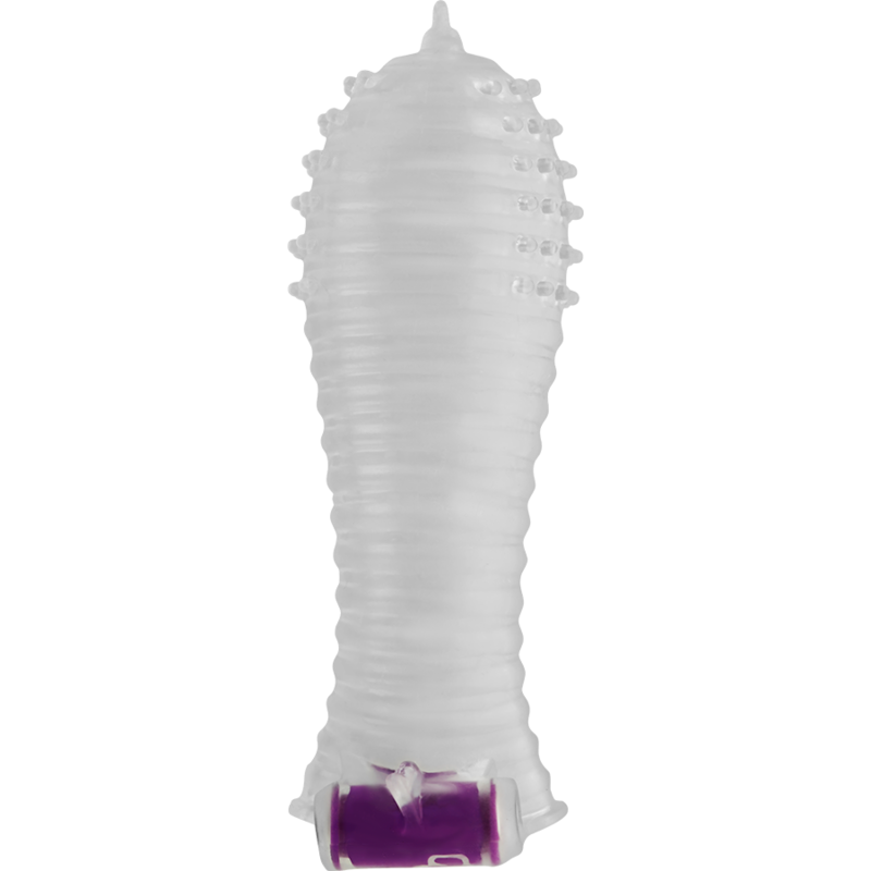 OHMAMA - FUNDA TEXTURADA PENE CON BALA VIBRADORA - Imagen 3