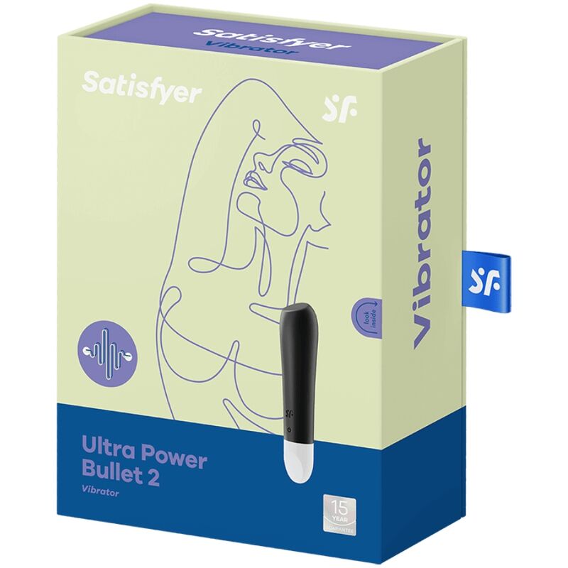 SATISFYER - ULTRA POWER BULLET 2 NOIR – Image 4