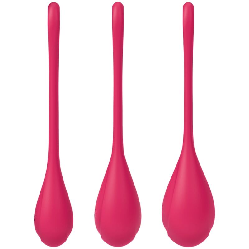 SATISFYER - CONJUNTO DE TREINO YONI POWER 1 VERMELHO - Image 2