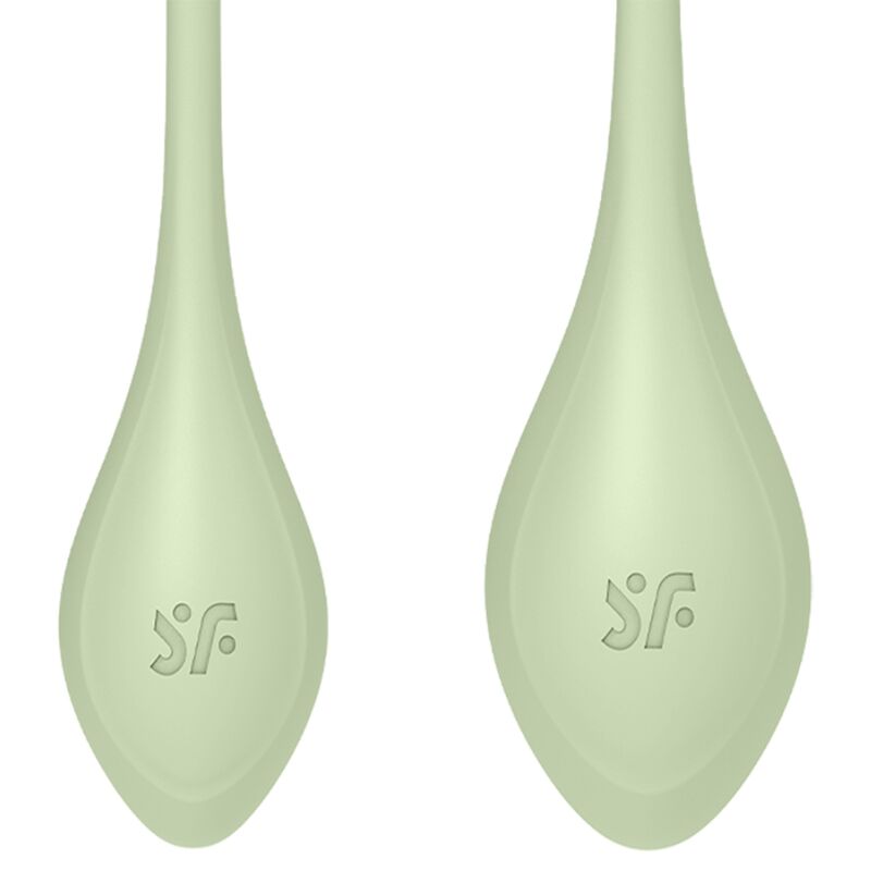 SATISFYER - CONJUNTO DE TREINO YONI POWER 2 VERDE - Image 3