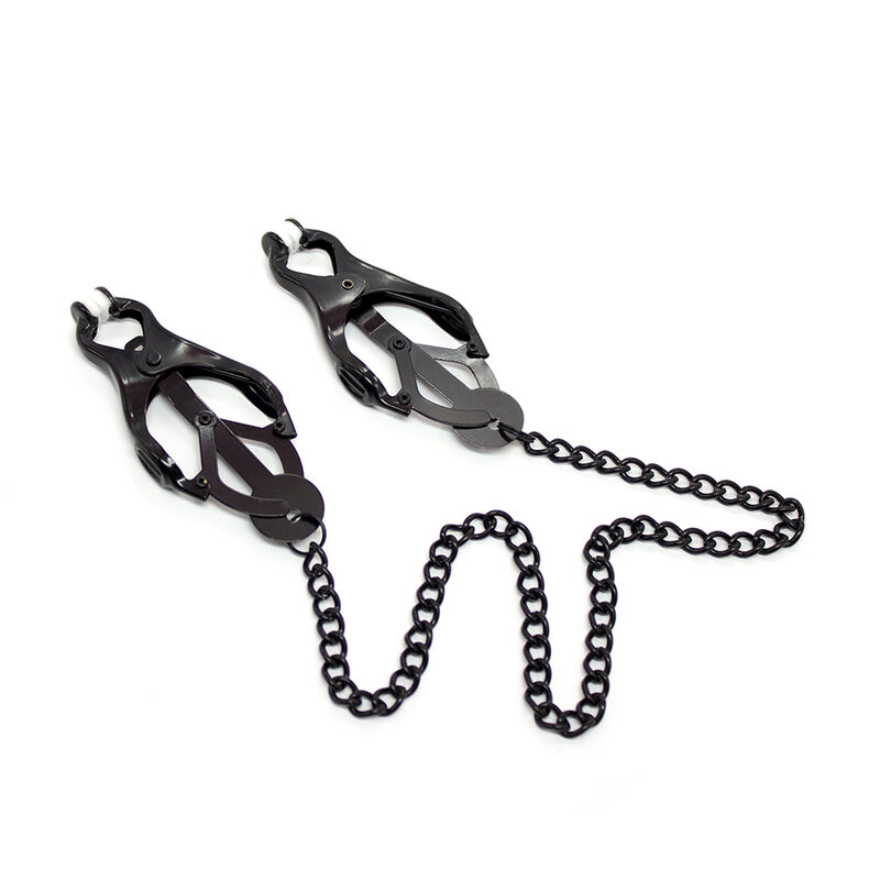 OHMAMA FETISH - PINZAS PEZONES JAPONEAS CON CADENA NEGRA - Imagen 8