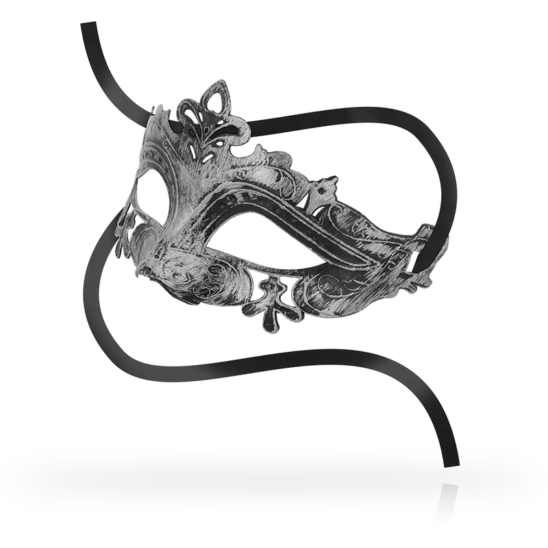 OHMAMA - MASCHERE STILE VENEZIANO MASCHERA ARGENTO - immagine 2