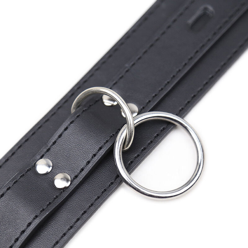 OHMAMA FETISH - COLLANA DI SOTTOMISSIONE CON 3 ANELLI - immagine 7