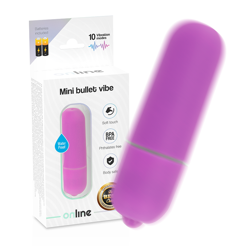ONLINE - MINI BALLE VIBRANTE LILAS – Image 4