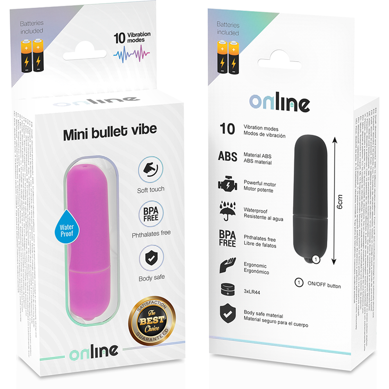 ONLINE - MINI BALLE VIBRANTE LILAS – Image 3