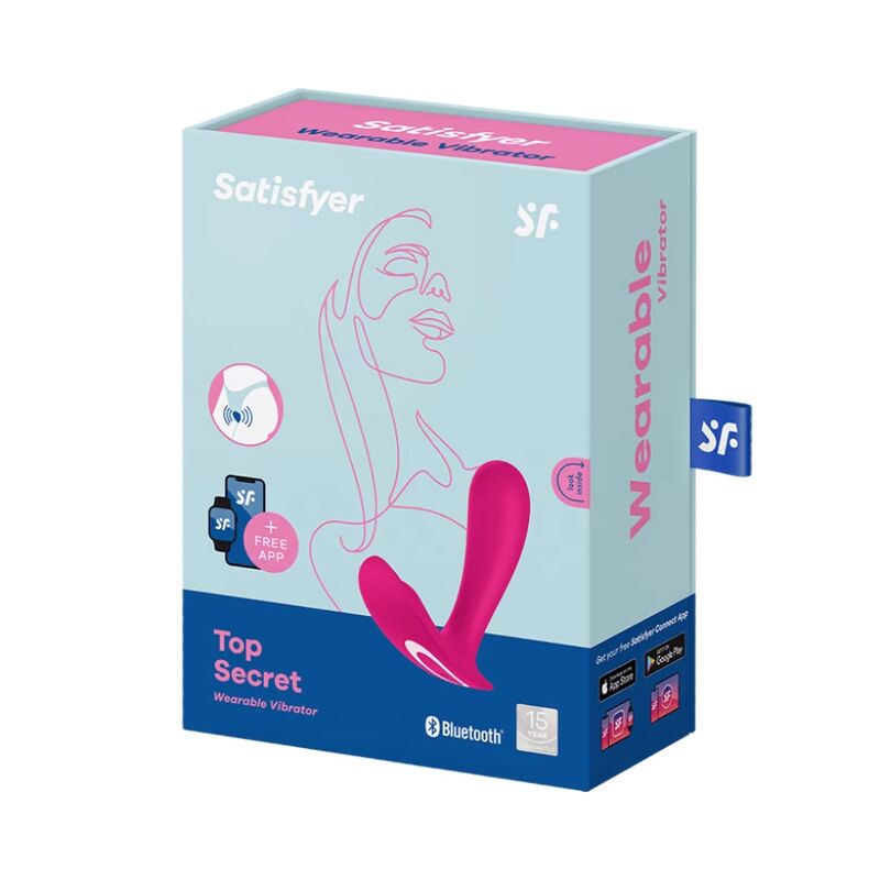 SATISFYER - TOP SECRET VIBRADOR ROSA - Imagen 4