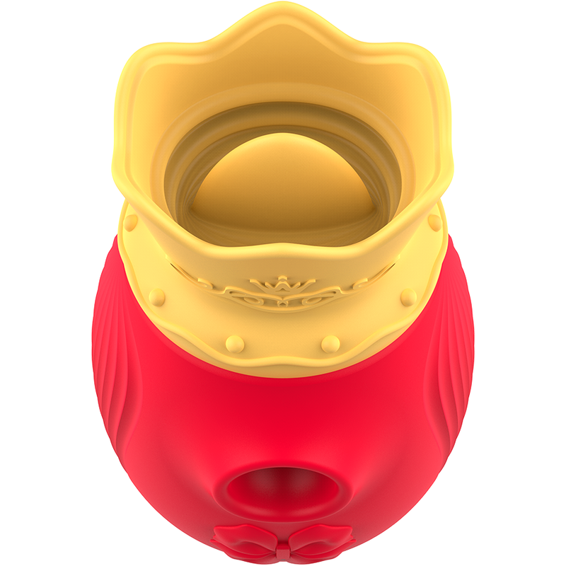 INTENSE - STIMULATEUR CLITORIS 10 MODES D'ASPIRATION ET DE LÉCHAGE - ROUGE – Image 4
