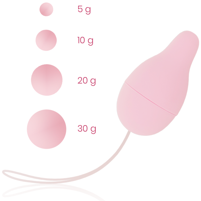 OHMAMA - SISTEMA DI PESO KEGEL PER SVILUPPATORE DEL PAVIMENTO PELVICO - immagine 6