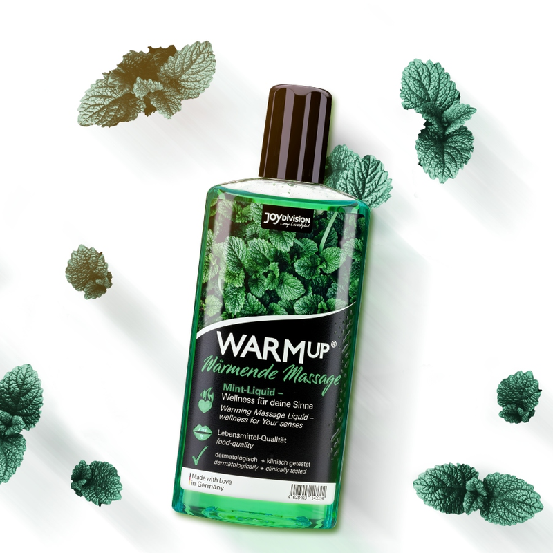 JOYDIVISION - WARMUP GEL MASAJE EFECTO CALOR MENTA 150 ML - Imagen 2