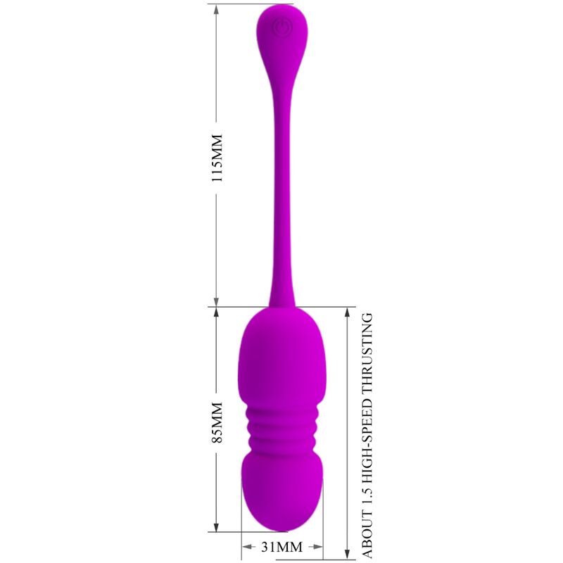 PRETTY LOVE - CALLIERI HUEVO VIBRADOR - Imagen 2
