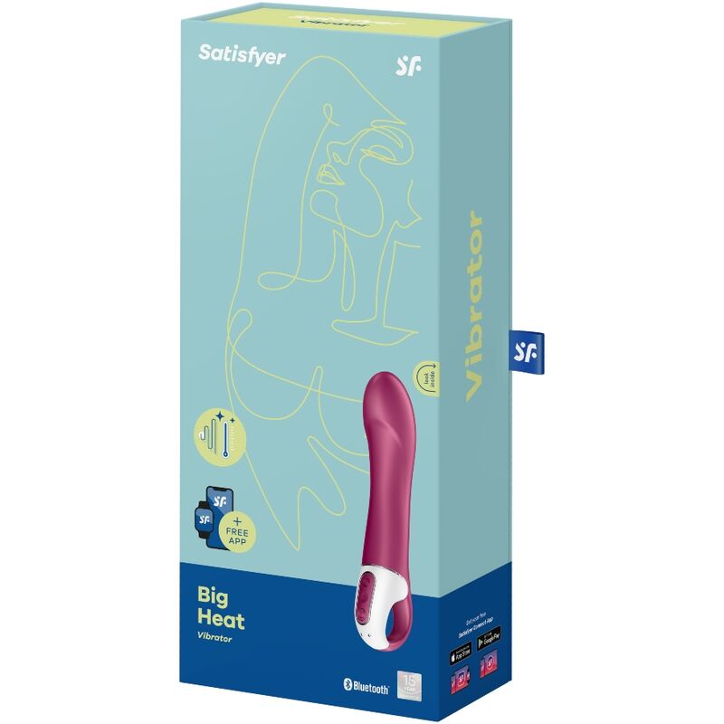 SATISFYER - VIBRATEUR POINTG BIG HEAT – Image 4