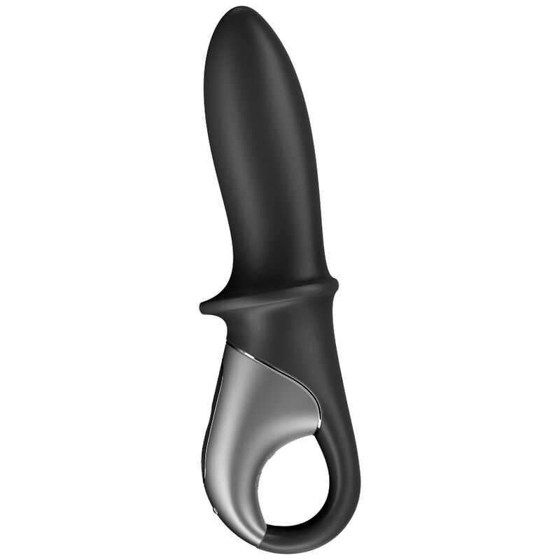 SATISFYER - APLICATIVO VIBRADOR ANAL HOT PASSION PRETO - Image 4