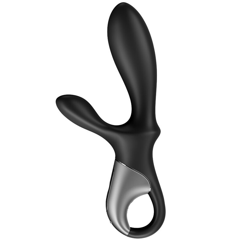 SATISFYER - APPLICATION HEAT CLIMAX+ VIBRATEUR ANAL NOIR – Image 4