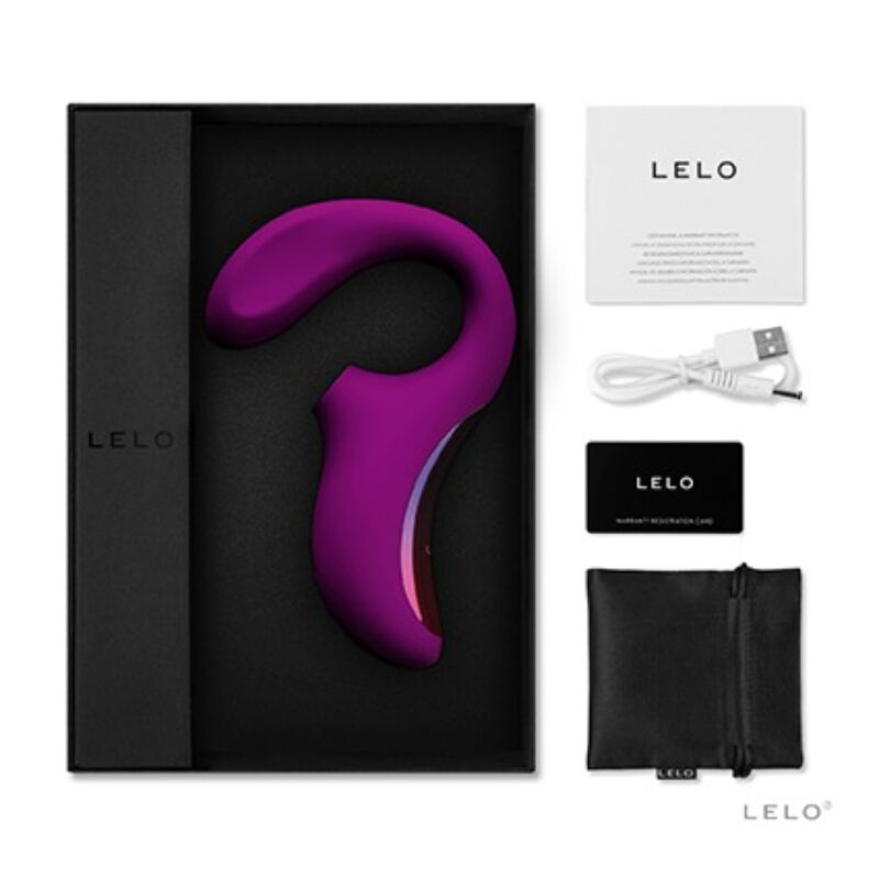LELO - ENIGMA CRUISE MASSEUR SONIQUE DOUBLE STIMULATION DEEP ROSE – Image 2