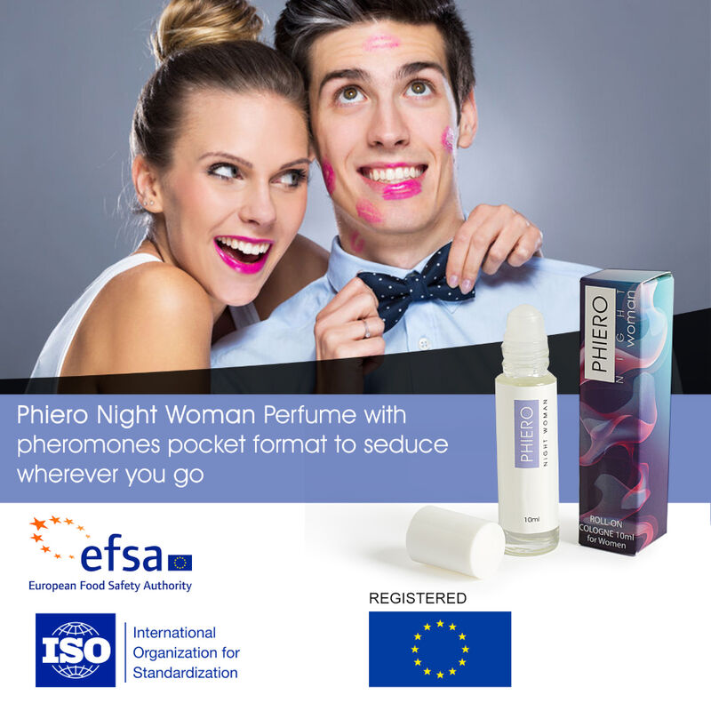 500 COSMETICS - PHIERO NACHTFRAU. PARFUM MIT PHEROMONEN IM ROLL-ON-FORMAT FÜR FRAUEN – Bild 2