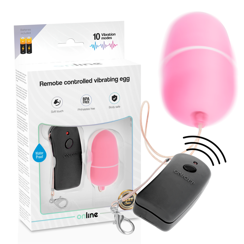 ONLINE - VIBRIERENDES EI MIT ROSA FERNBEDIENUNG – Bild 4