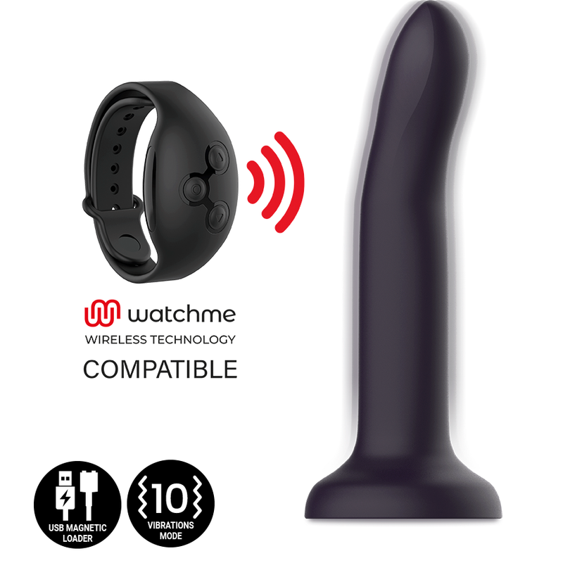 MYTHOLOGY - DUMAN MYSTIC DILDO M - VIBRATEUR COMPATIBLE AVEC LA TECHNOLOGIE SANS FIL WATCHME – Image 8