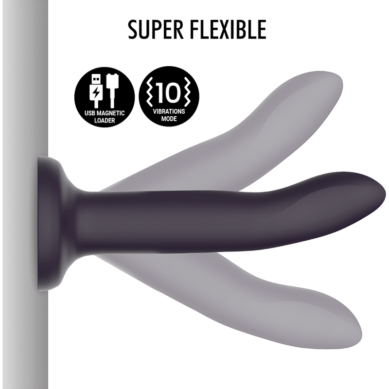 MYTHOLOGY - DUMAN MYSTIC DILDO L - VIBRATORE COMPATIBILE CON TECNOLOGIA WIRELESS WATCHME - immagine 7